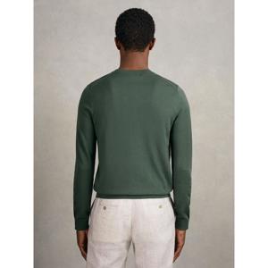 REISS Wessex Merino-Wool Crew-Neck Jumper